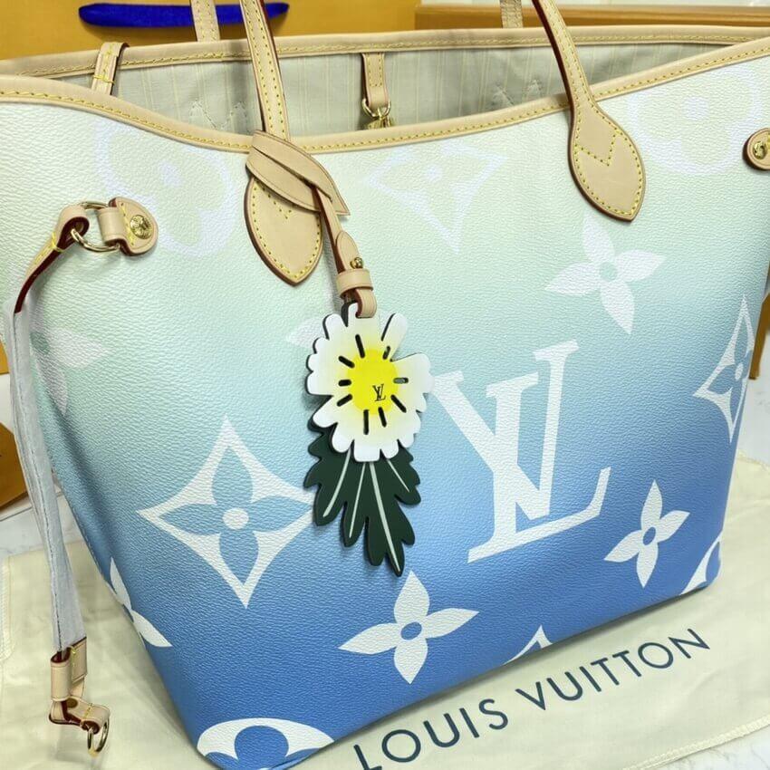 TntWear Neverfull Tote Bag Blue - LUV 565