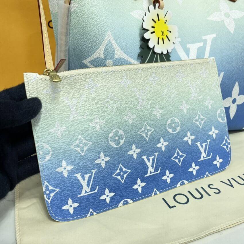 TntWear Neverfull Tote Bag Blue - LUV 565