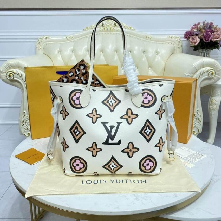 TntWear Neverfull Bag in Cream - LUV 512