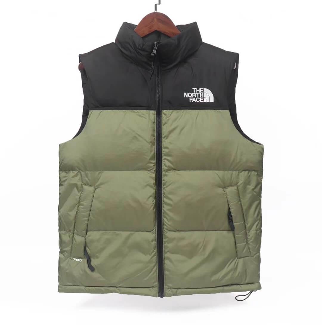 North Face 1996 Retro Nuptse Down Vest "Olive Green" - tntwear1