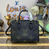 Tntwear OnTheGo Black Monogram With Studs - LUV 418