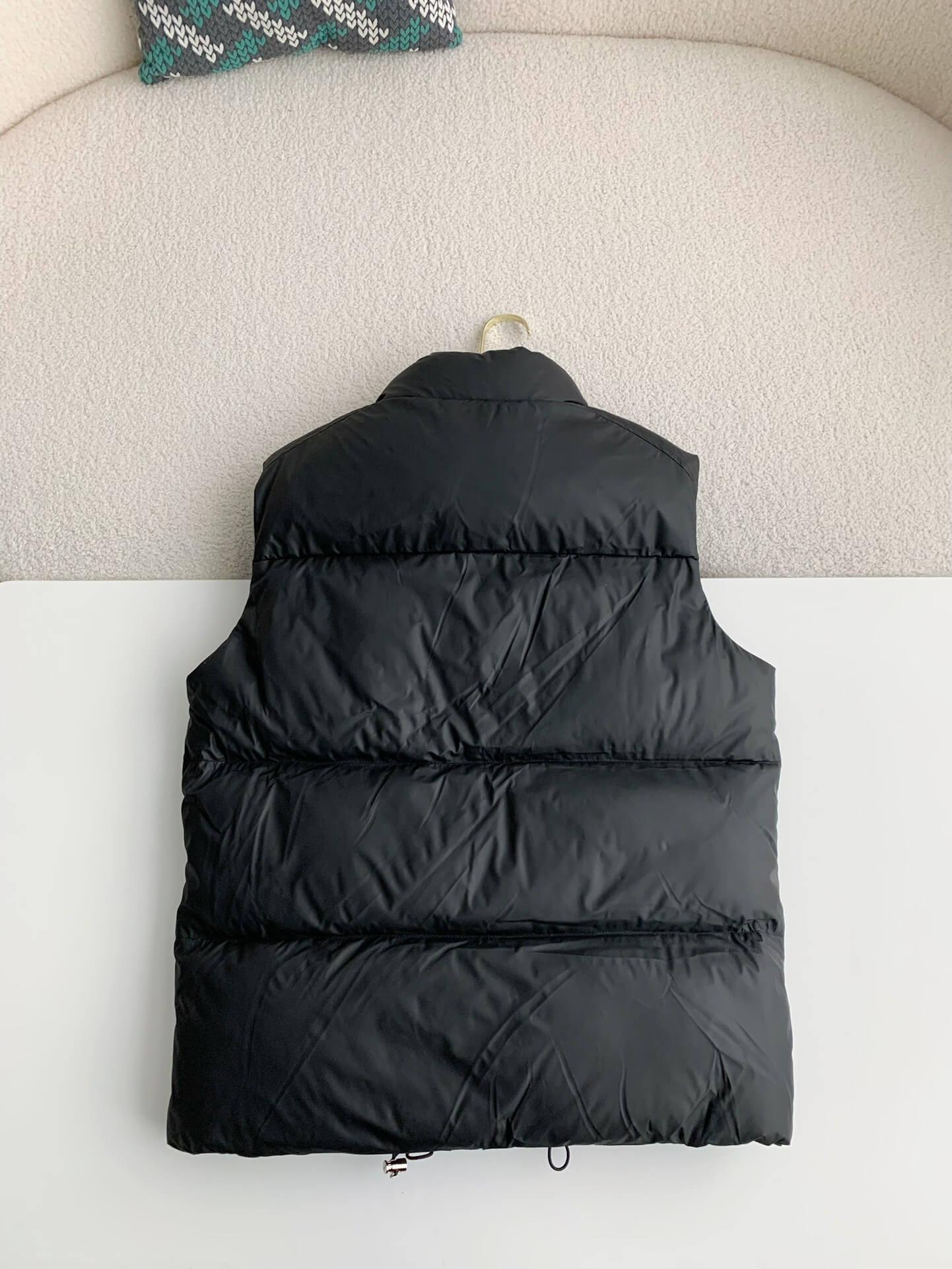 PRD Goose Black Down Vest - tntwear1