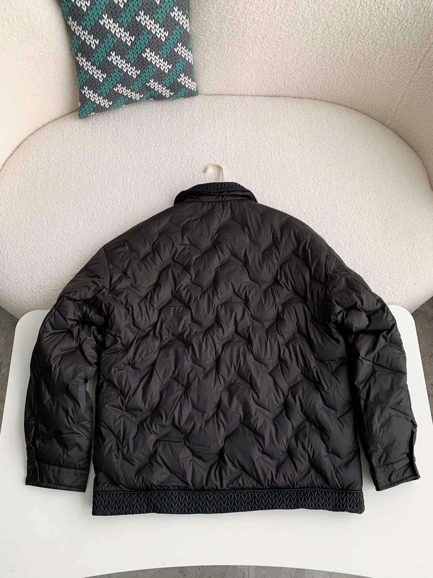 PRD Quilted Black Down Jacket - tntwear1