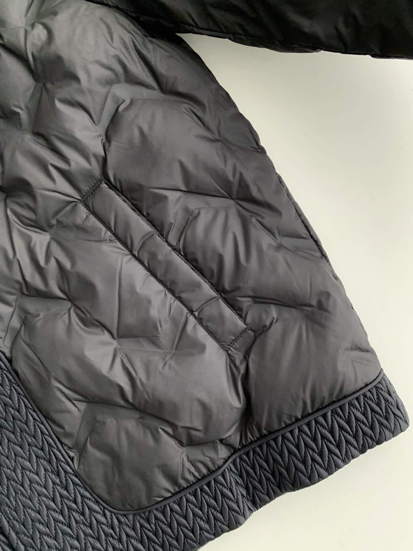 PRD Quilted Black Down Jacket - tntwear1