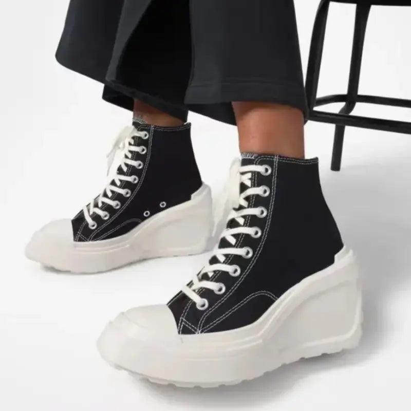 RiriCanvas Platform Sneakers - tntwear1