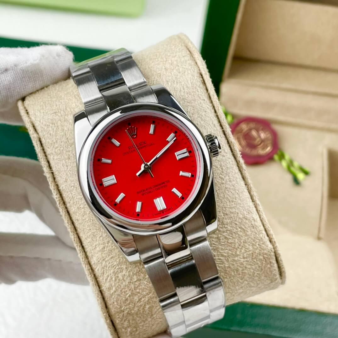 Rolex Oyster Perpetual "Red Dial" - tntwear1