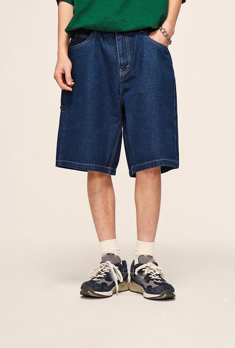 Vintage Washed Denim Jorts - tntwear1