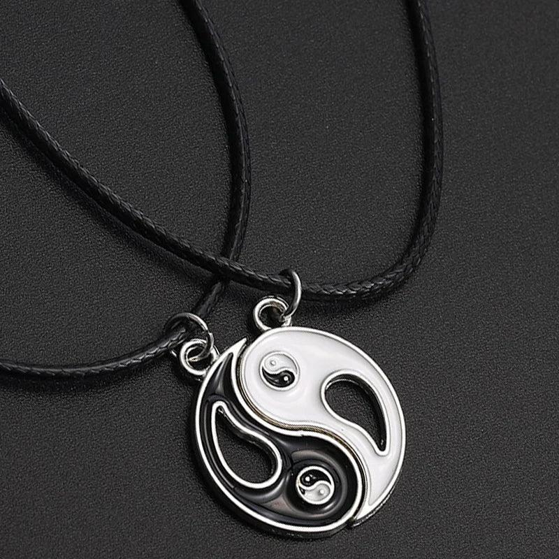 Yin-Yang Puzzle Pendant Necklace - tntwear1