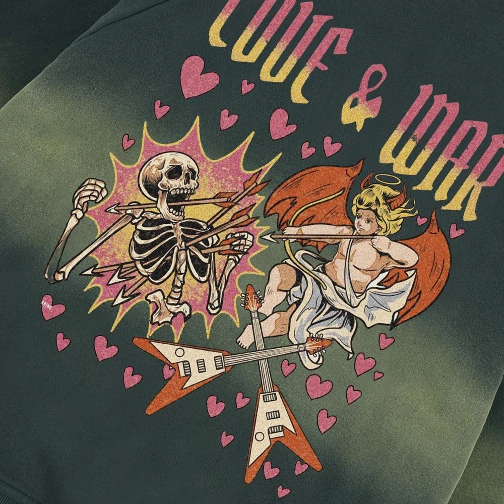 Battle Of The Hearts Hoodie - tntwear1