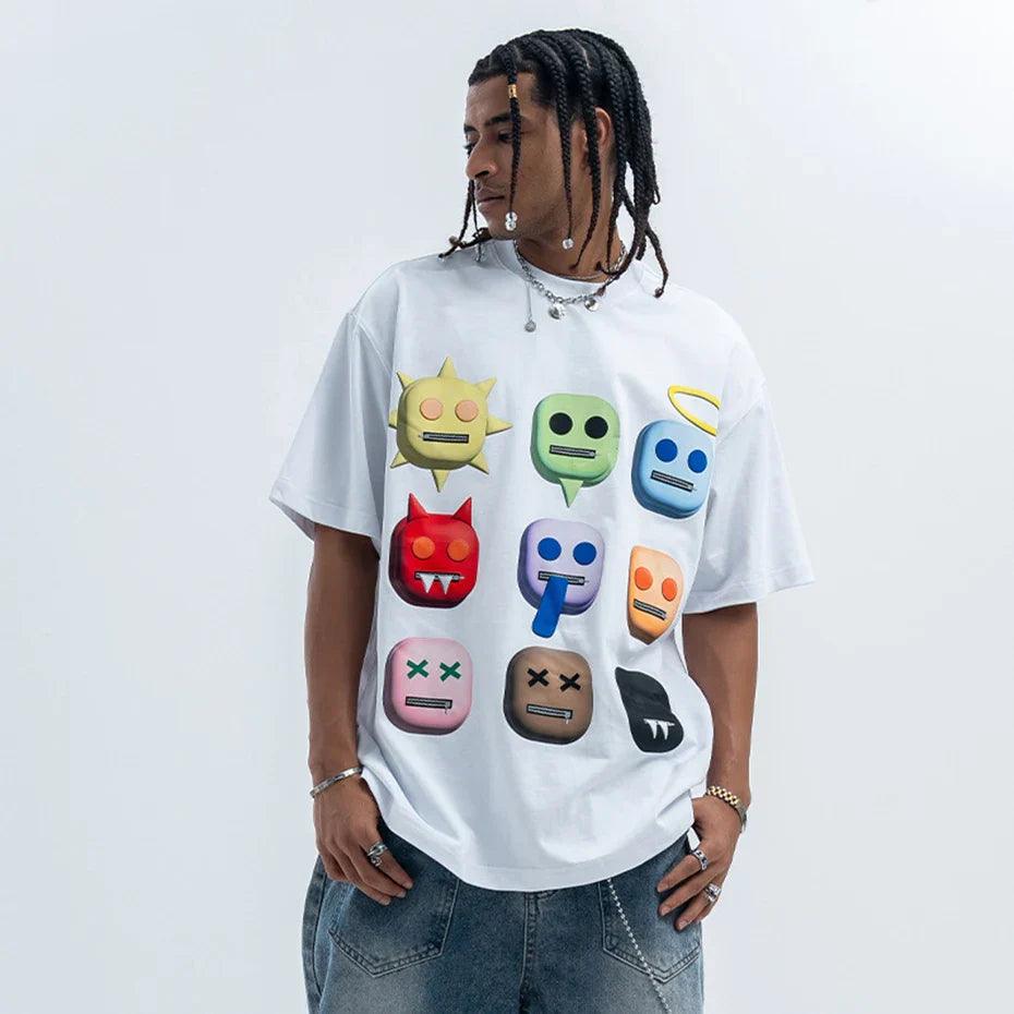 Faces Of Expression T-shirt - tntwear1