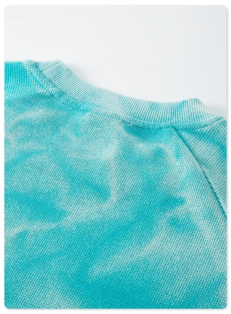 Loose Water Ripple Washed T-Shirt - tntwear1