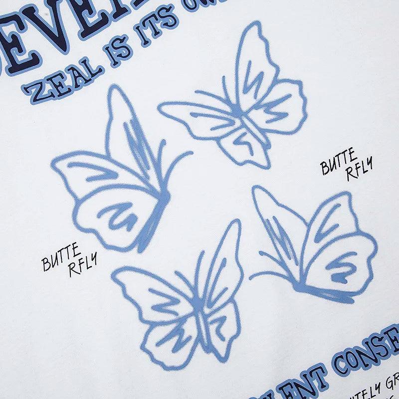 Butterfly Zeal T-shirt - tntwear1