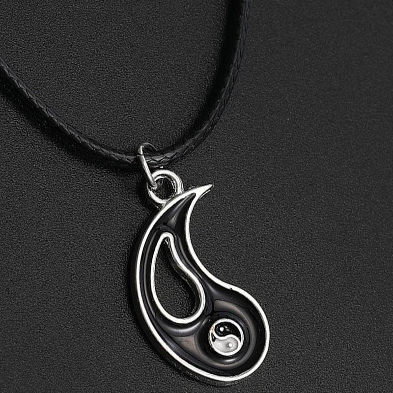 Yin-Yang Puzzle Pendant Necklace - tntwear1