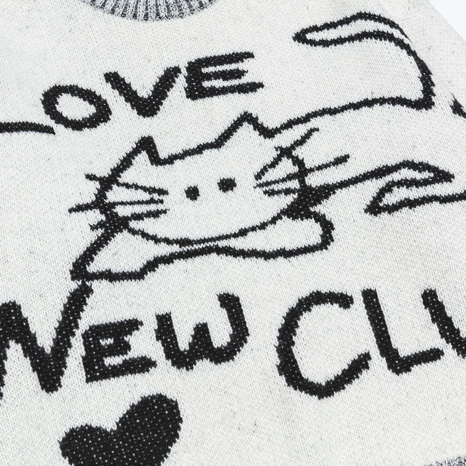 Cat's Cozy Club Sweater - tntwear1