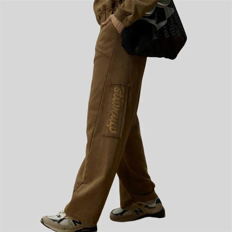 Y2k Vintage Baggy Sweatpants - tntwear1