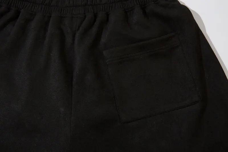 Y2K Embroidery Baggy Shorts - tntwear1