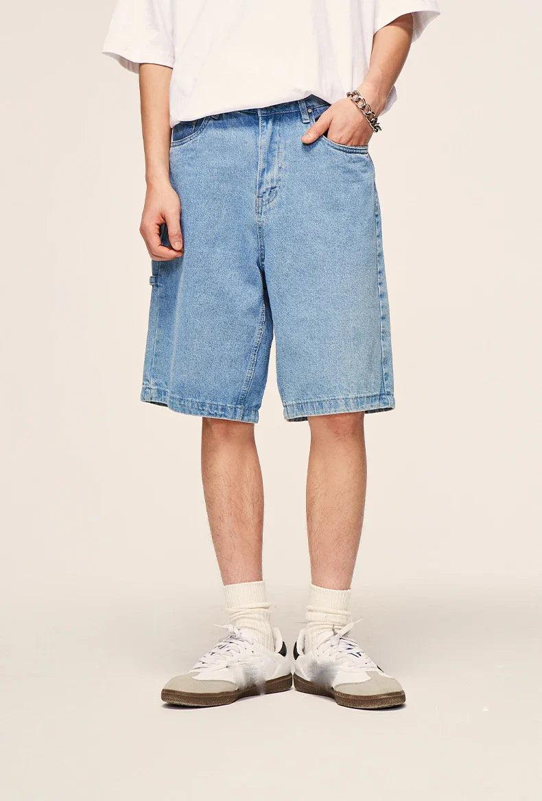 Vintage Washed Denim Jorts - tntwear1