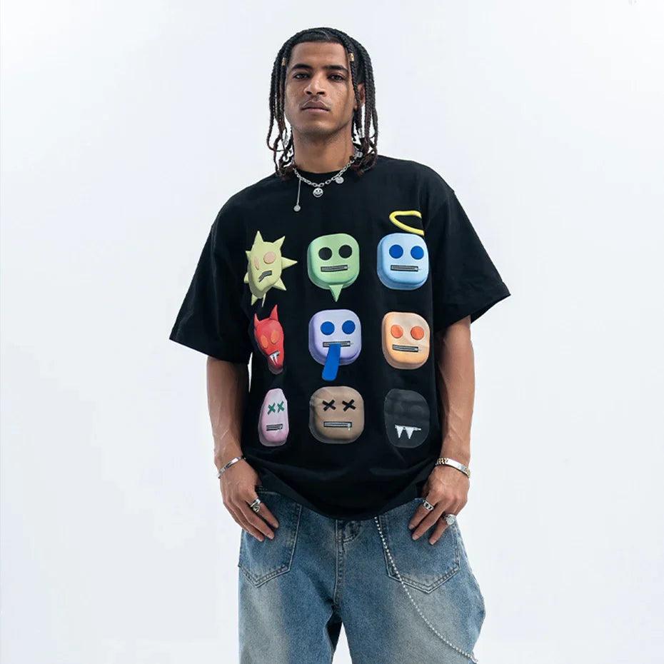 Faces Of Expression T-shirt - tntwear1