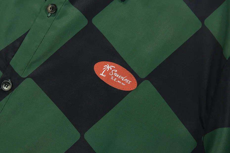 Checkerboard Style Shirt - tntwear1