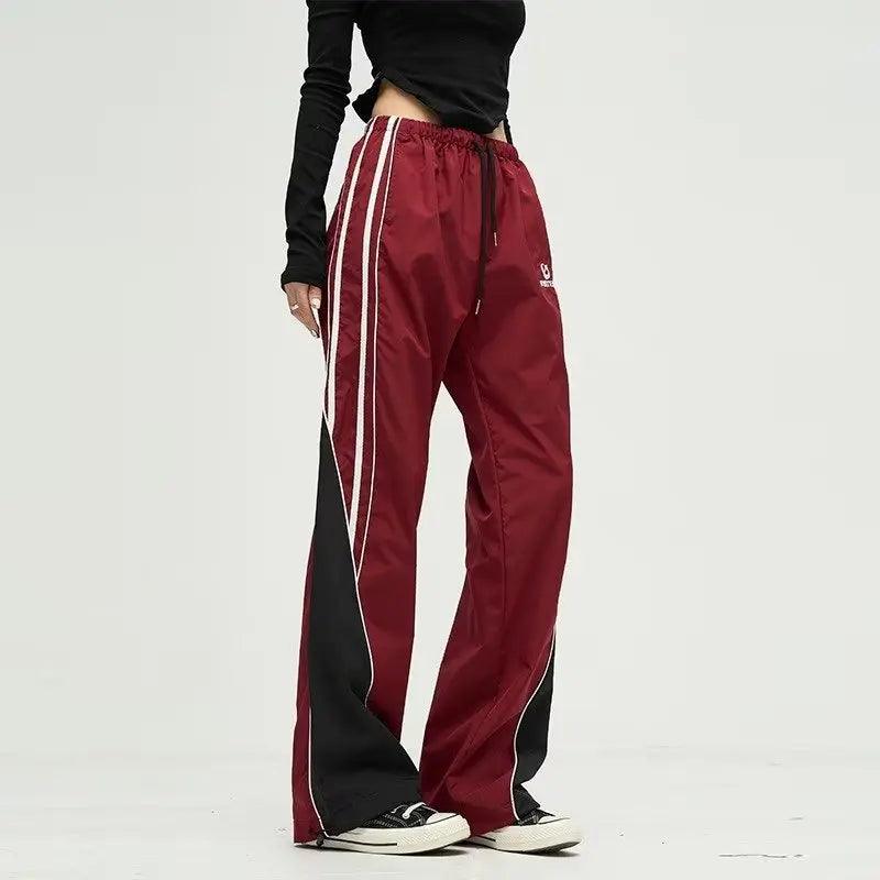 Y2K Loose Patchwork Cargo Pants - tntwear1