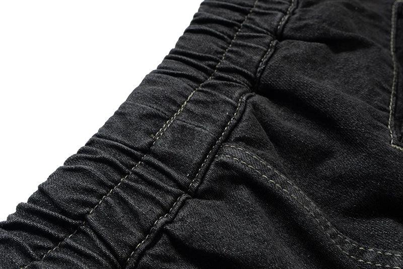 Zip-Up Loose Washed Pocket Jorts - tntwear1