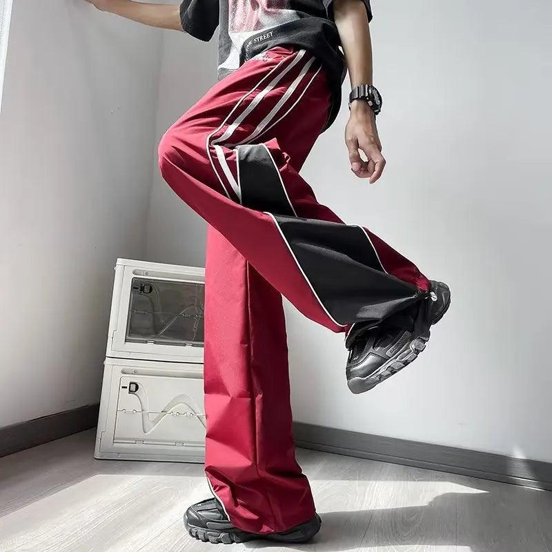 Y2K Loose Patchwork Cargo Pants - tntwear1