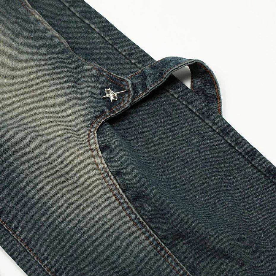 Strap Utility Wings Jeans - tntwear1