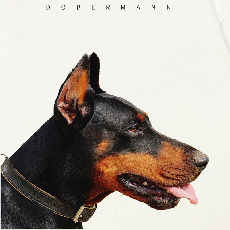 Doberman Graphic T-shirt - tntwear1