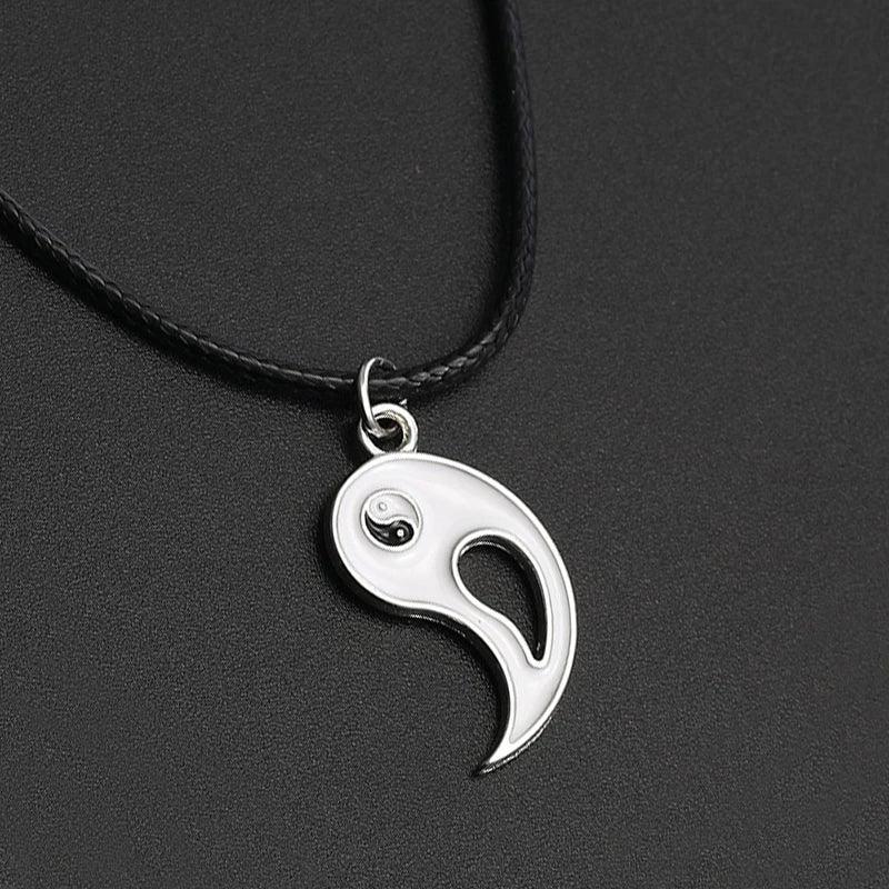 Yin-Yang Puzzle Pendant Necklace - tntwear1