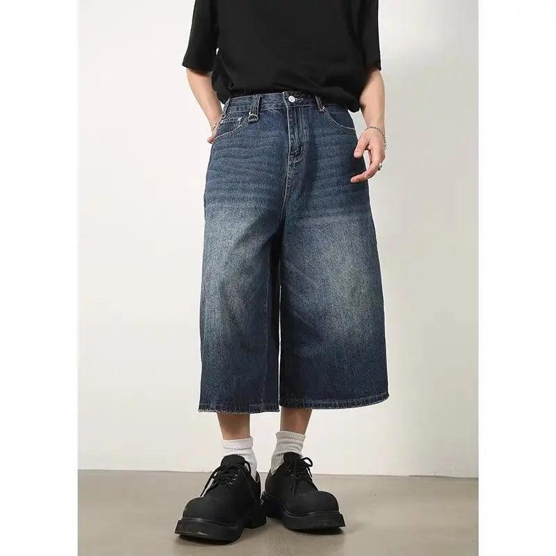 Vintage Washed Baggy Jorts - tntwear1