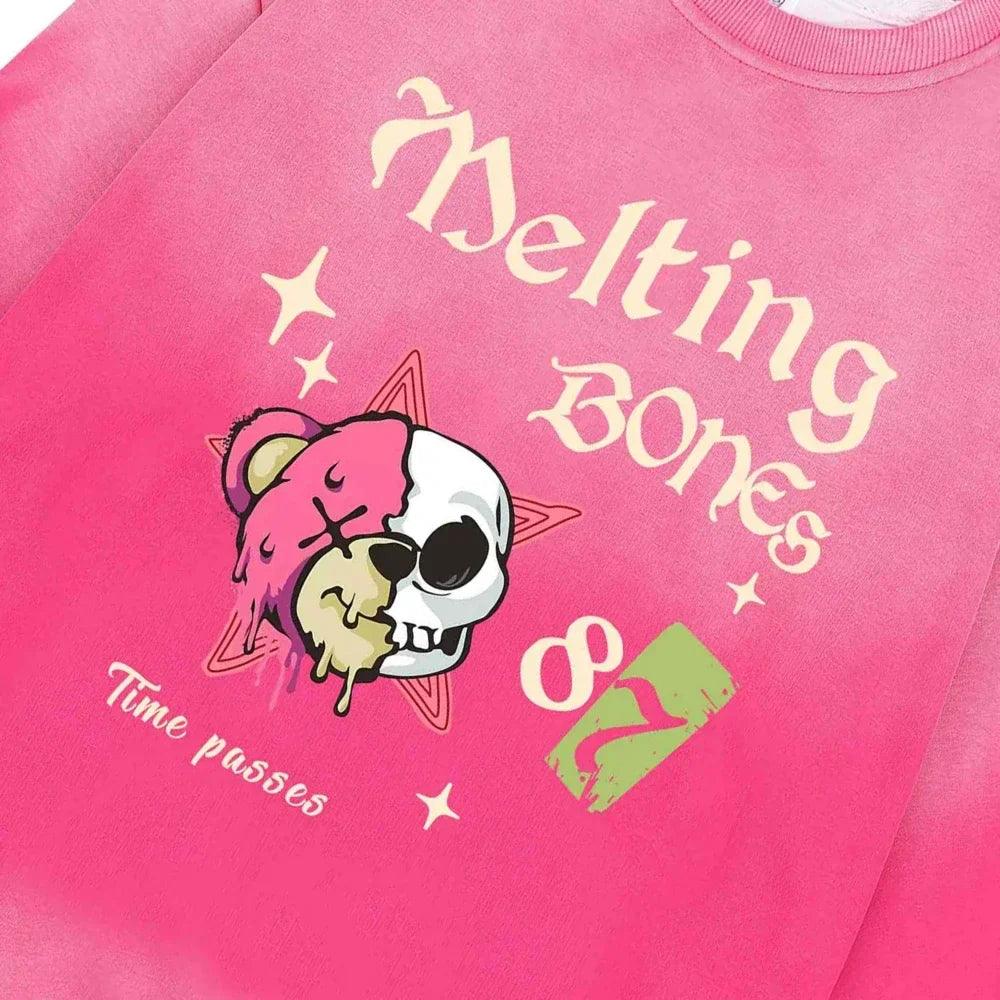 Mystic Melting Bones Sweatshirt - tntwear1