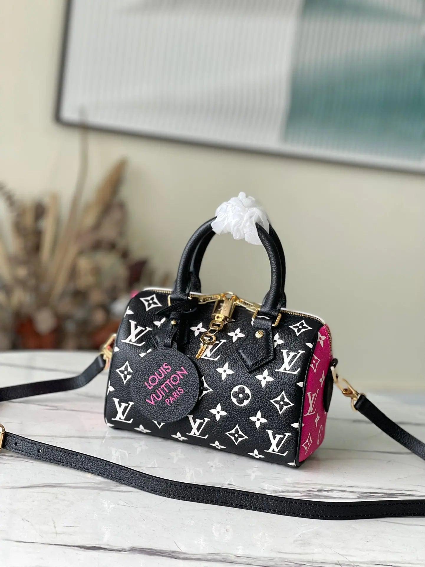 SO - New Fashion Women's Bags LUV SPEEDY MONOGRAM A017 - tntwear1