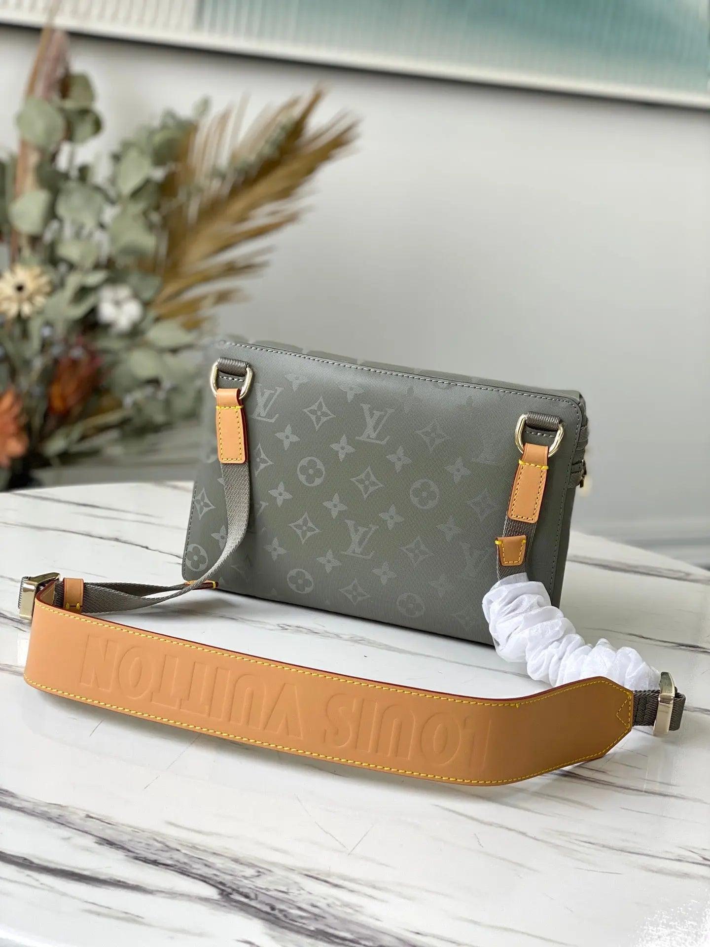 SO - New Fashion Women's Bags LV Messenger Monogram Titanium A0101 - tntwear1