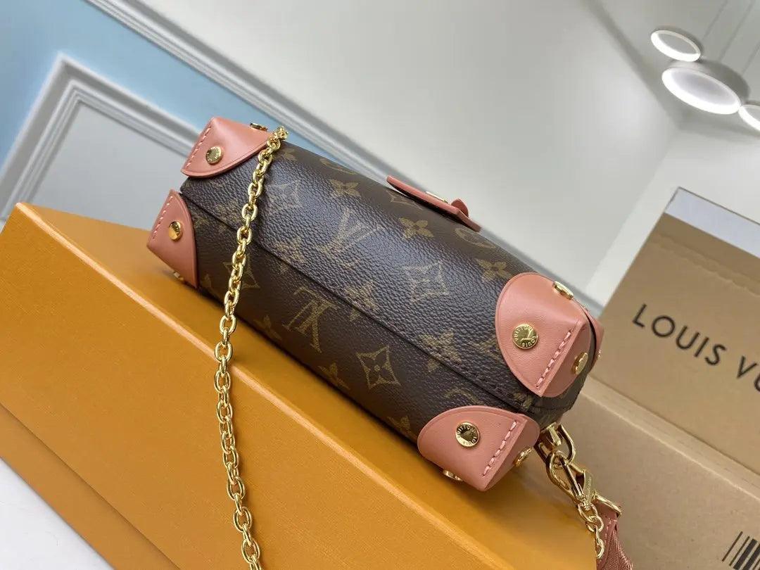 SO - New Fashion Women's Bags LV Monogram Petite Malle Souple A0104 - tntwear1