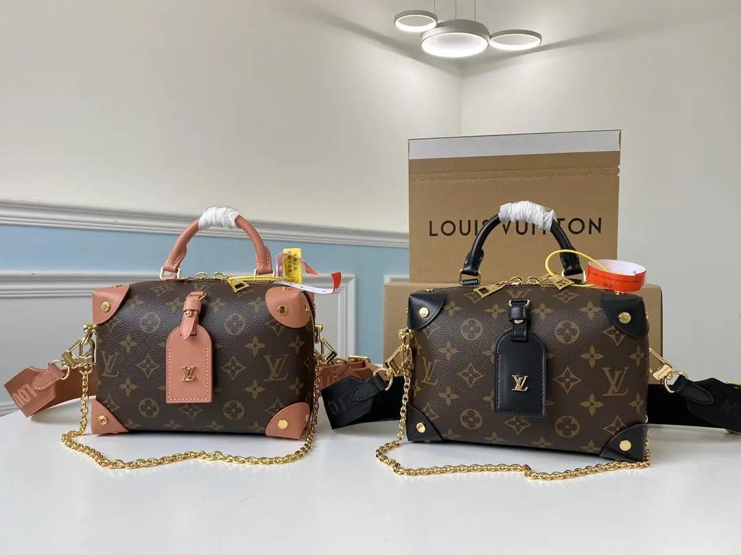 SO - New Fashion Women's Bags LV Monogram Petite Malle Souple A0104 - tntwear1