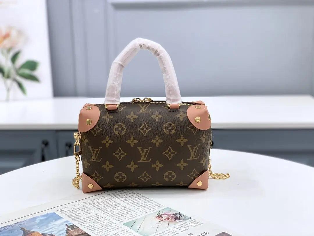 SO - New Fashion Women's Bags LV Monogram Petite Malle Souple A0104 - tntwear1