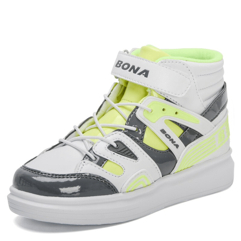 Salibi Boys' High Top Sneaker