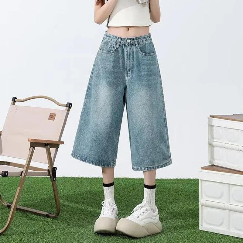 Retro Wide-Leg Jorts - tntwear1