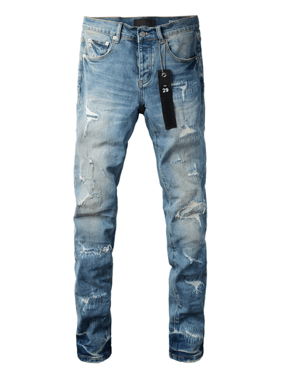 Light Patch Classic Jeans
