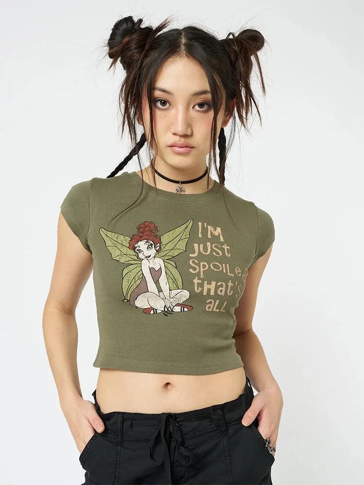 Women's Ember Fairy Graphic T-Shirt - tntwear1