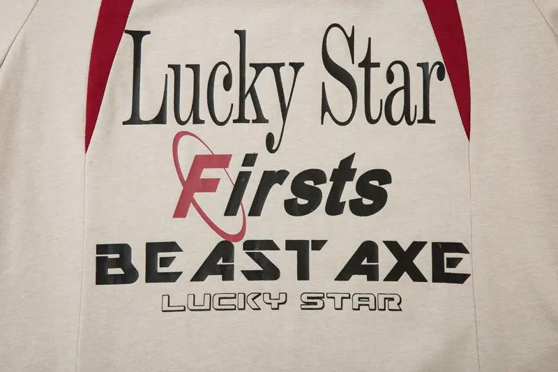 Y2K Vintage Lucky Star Graphic T-shirt - tntwear1