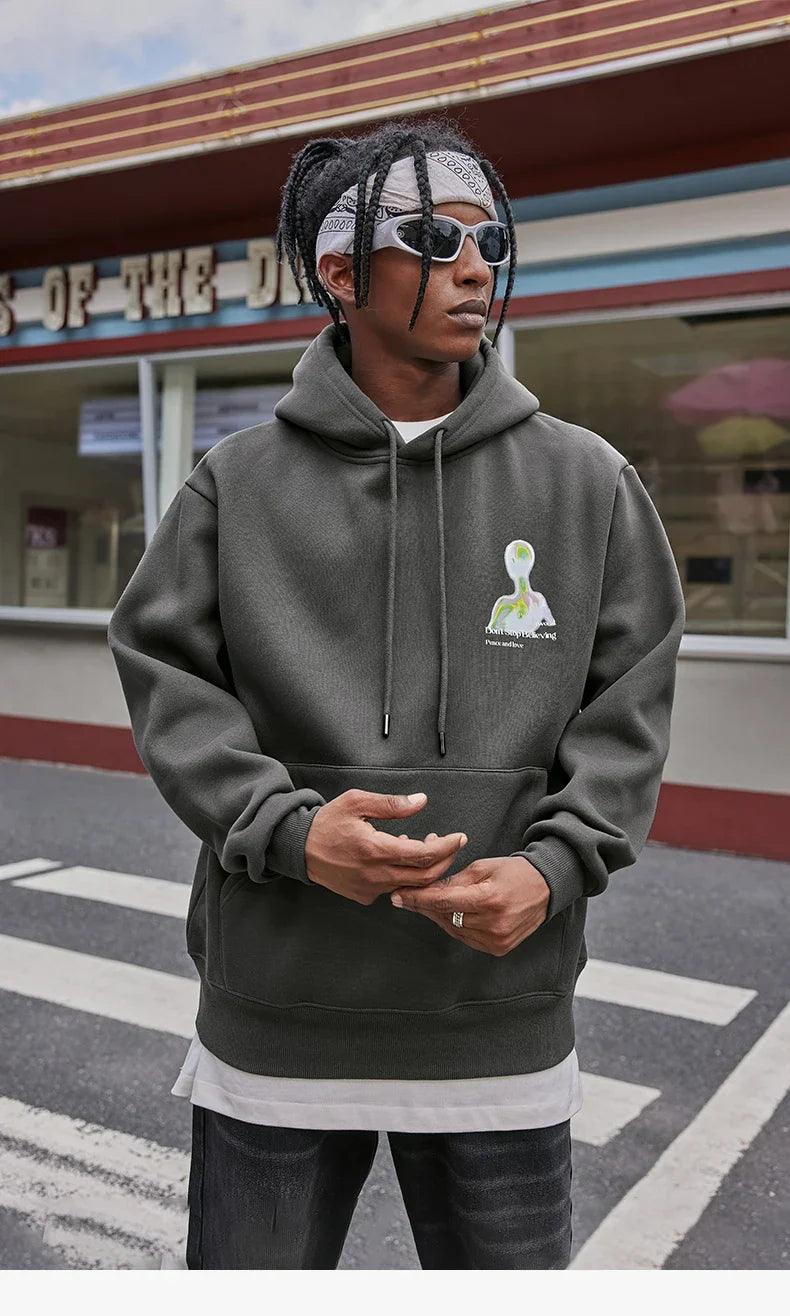 Alien Chill Graphic Hoodie - tntwear1