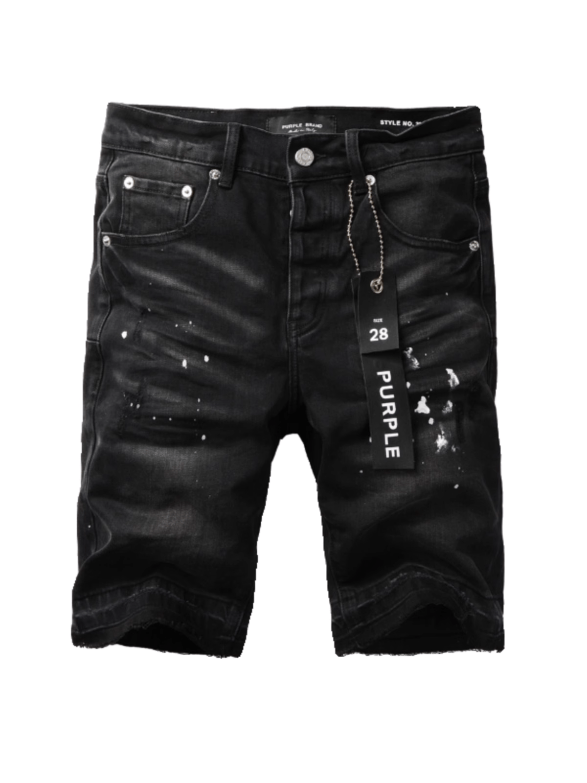 Smoke Gray Paint Jeans
