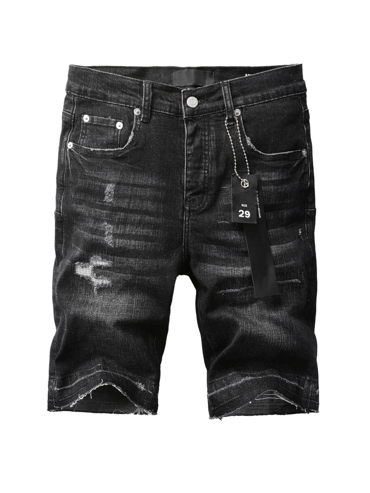 Smoky Gray Ripped Jeans