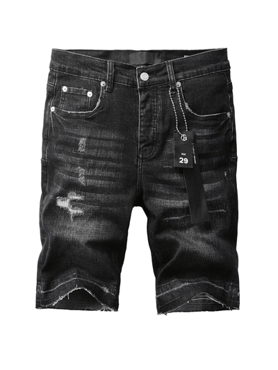 Smoky Gray Ripped Jeans