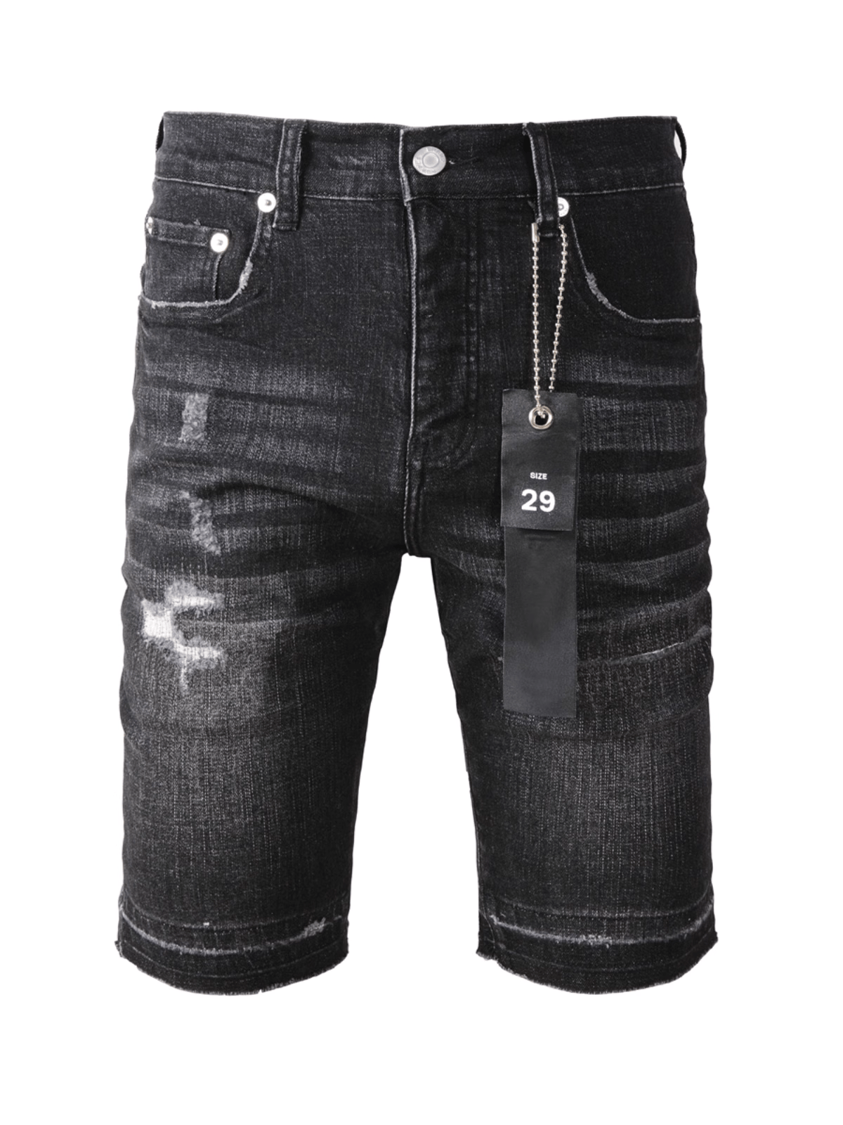 Smoky Gray Ripped Jeans