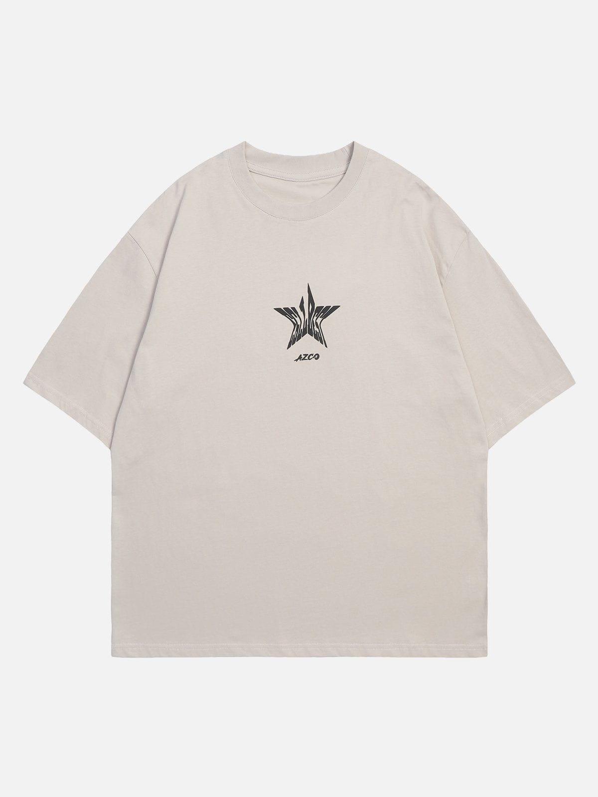 Sneakerland™ - 3D Dimensional Design Star Tee - tntwear1