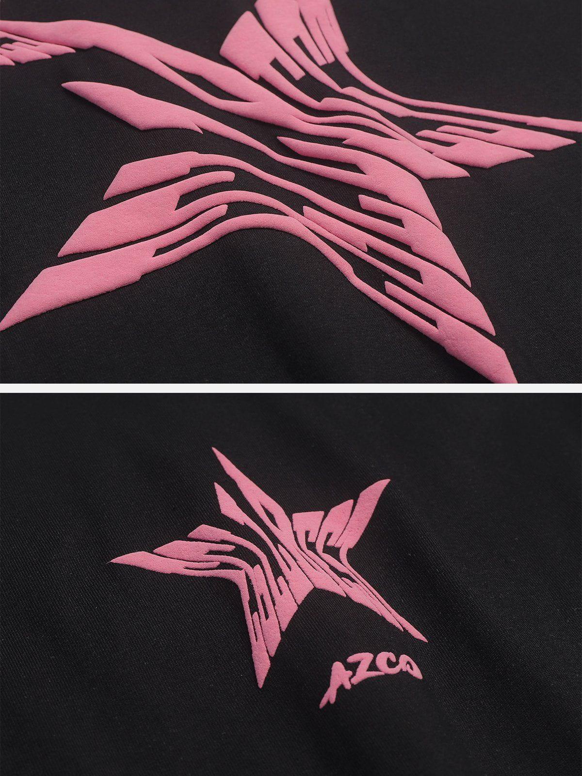 Sneakerland™ - 3D Dimensional Design Star Tee - tntwear1