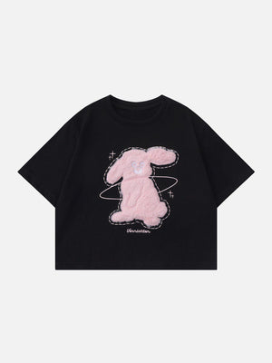 Sneakerland™ - 3D Dimensional Pattern Rabbit Tee - tntwear1