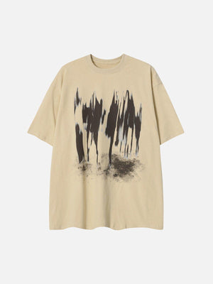 Sneakerland™ - Abstract Figure Print Tee - tntwear1